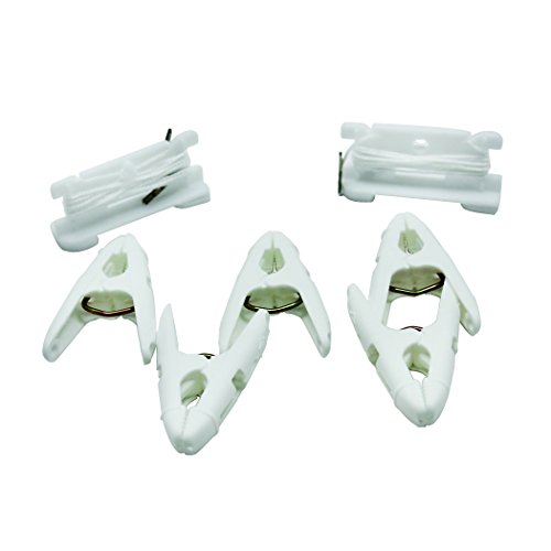Schoolsource Ceiling Hanger Grip Clips, Pack of 10 - 069360