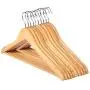 10pcs Solid Wood Hanger Non-Slip Hangers Clothes Hangers Shirts Sweaters Dress Hanger Drying Rack for Home 10pcs Solid Wood Hanger Non-Slip Hangers Clothes Hangers Shirts Sweaters Dress Hanger Drying Rack for Home