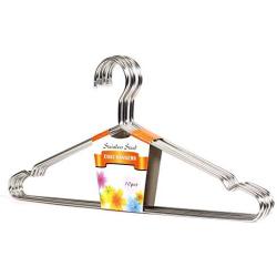 ETAOLINE 10/30 Packs Stainless Steel Heavy Duty Strong Metal Wire Hangers Clothes Hangers