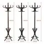 Cxjff Floor Standing Coat Rack Stable Design Hanger Clothes 12 Hooks European Style Easy Install, Wood, 3 Colors (Color : Dark Brown, Size : 27x27x184cm) Cxjff Floor Standing Coat Rack Stable Design Hanger Clothes 12 Hooks European Style Easy Install, Wood, 3 Colors (Color : Dark Brown, Size : 27x27x184cm)