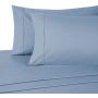 Pinzon 300 Thread Count Organic Cotton Bed Sheet Set - California King, Flint Blue