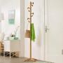 GFF Coat Rack Stand, Multifunction Floor Home Bedroom Hanger Clothes Standing Living Room Creative Clothes Rack (Color : Hammer)