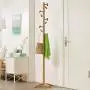 GFF Coat Rack Stand, Multifunction Floor Home Bedroom Hanger Clothes Standing Living Room Creative Clothes Rack (Color : Hammer)