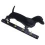 Dachshund Weiner Dog Key Rack Leash Holder Hanger Organizer for Wall - Four Hooks to Hang Dog Leashes - Dachshund Home Decor