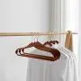 zhuanjiao Premium Velvet Hangers 10 Pack - Wide Shoulder Hangers Non Slip Velvet Clothes Hangers for Suit Jacket Coat with Swivel Hooks zhuanjiao Premium Velvet Hangers 10 Pack - Wide Shoulder Hangers Non Slip Velvet Clothes Hangers for Suit Jacket Coat with Swivel Hooks