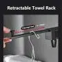 Caramel Macchiato Foldable Laundry Rack Heavy Duty Clothes Hanger Storage Organizer for Cloakroom Apartment Balcony, Gold