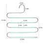 Myfolrena Pants Hangers, Updated S Shaped Hanger Non Slip Clothes Hanger Space Saving for Jeans Trousers Slacks Leggings (Teal-4 Pack) Myfolrena Pants Hangers, Updated S Shaped Hanger Non Slip Clothes Hanger Space Saving for Jeans Trousers Slacks Leggings (Teal-4 Pack)