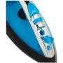 Sunbeam Steam Master 1400 Watt Mid-size Anti-Drip Non-Stick Soleplate Iron with Variable Steam control and 8 Retractable Cord, Black/Blue, GCSBCL-202-000 Sunbeam Steam Master 1400 Watt Mid-size Anti-Drip Non-Stick Soleplate Iron with Variable Steam control and 8 Retractable Cord, Black/Blue, GCSBCL-202-000