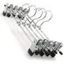 10pcs New Hangers for Clothes Stainless Steel Clip Stand Hanger Pants Skirt Kid Clothes Adjustable Pinch Grip Cabide 10pcs New Hangers for Clothes Stainless Steel Clip Stand Hanger Pants Skirt Kid Clothes Adjustable Pinch Grip Cabide