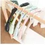 10pcs Random Color Thickened Plastic Clothes Hangers with Wide Shoulder Design Anti-Skid Suit Hanger Adult Garment Rack
