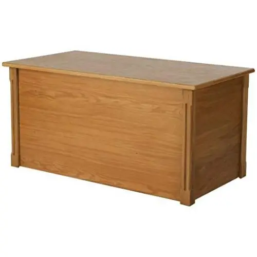 Large Oak Wooden Toy Boxes and Blanket Chest - All Wood - Optional Cedar Base (Cedar Base) Large Oak Wooden Toy Boxes and Blanket Chest - All Wood - Optional Cedar Base (Cedar Base)