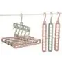 doublesmt Rotate Anti-Skid Folding Hangers Magic Space Saving Hangers Clothes Hangers Organizers 9 Hole 360° Rotating Cascading 5 Pack Multi Magic Hook for Drying and Storage (Multi) doublesmt Rotate Anti-Skid Folding Hangers Magic Space Saving Hangers Clothes Hangers Organizers 9 Hole 360° Rotating Cascading 5 Pack Multi Magic Hook for Drying and Storage (Multi)