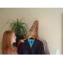 InstaHANGER Picture Perfect Closet Organizer, The Original Folding Drying Rack, Wall Mount