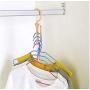 10pcs Random Color Hangers for Clothes Windproof Hanger Fixed Holder Buckle Household Anti-Slip Clothes Hanger Plastic 5 Circle Hanger Organizer 10pcs Random Color Hangers for Clothes Windproof Hanger Fixed Holder Buckle Household Anti-Slip Clothes Hanger Plastic 5 Circle Hanger Organizer