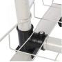 Hanger Wood Adjustable Collapsible Rolling Single Rail Garment Clothes Coat Rack Dryer Hanger Wall Hangers for Clothes