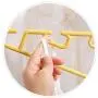 Yuqianjin PP Suit Clothes Hangers, 10-Pack, RED/Yellow/Blue ,Space Saving Clothes Hangers (Color : Red) Yuqianjin PP Suit Clothes Hangers, 10-Pack, RED/Yellow/Blue ,Space Saving Clothes Hangers (Color : Red)
