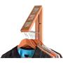InstaHANGER Picture Perfect Closet Organizer, The Original Folding Drying Rack, Wall Mount