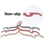 Stocking Stuffer, whatswhats Portable Folding Hanger Travel A Set of Foldable Clothes Drying Rack Travel Hanger (8 Pack-Colorful)