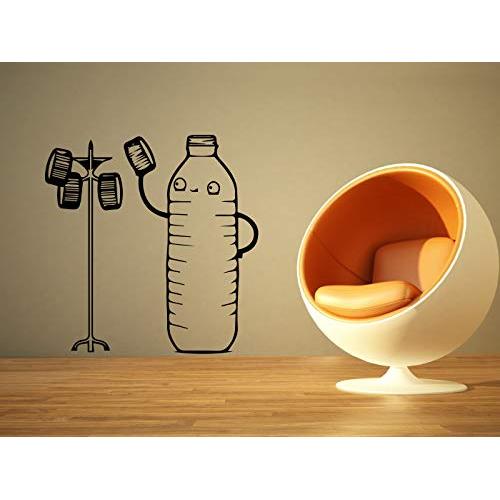 Wall Sticker Water Bottle Cap Clothes Hanger Funny Vinyl Mural Decal Art Decor EH2552