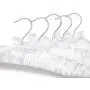 LA Diva Fashion White 17" Select Satin Padded Hanger Set of 5 LA Diva Fashion White 17" Select Satin Padded Hanger Set of 5