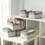 Storage Basket with Cotton Rope Handle, Collapsible Storage Bins Set Works As Baby Storage, Toy Storage, Nursery Baskets 6Pack (Grey&White) Storage Basket with Cotton Rope Handle, Collapsible Storage Bins Set Works As Baby Storage, Toy Storage, Nursery Baskets 6Pack (Grey&White)