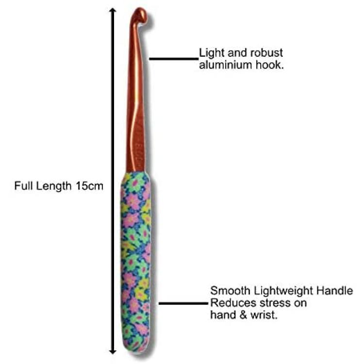 5.5mm polymer clay crochet hook