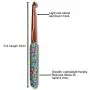 The Quilted Bear Crochet Hook Set - Premium Soft Grip Floral Crochet Hooks with Ergonomic Polymer Clay Handle 12 Hook Set (2mm, 2.5mm, 3mm, 3.5mm, 4mm, 4.5mm, 5mm, 5.5mm, 6mm, 6.5mm, 7mm & 8mm) The Quilted Bear Crochet Hook Set - Premium Soft Grip Floral Crochet Hooks with Ergonomic Polymer Clay Handle 12 Hook Set (2mm, 2.5mm, 3mm, 3.5mm, 4mm, 4.5mm, 5mm, 5.5mm, 6mm, 6.5mm, 7mm & 8mm)