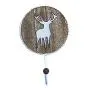 Flightbird Flightbird Coat Hooks Wall Mounted Retro Wooden Reindeer Key Hooks Self Adhesive Clothes Hanger Hat Rack Sundries Organizer Heavy Duty Utility Hooks for Bedroom,Bathroom,Office