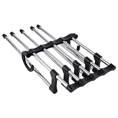 5pcs Pants Hanger Clothes Drying Rack Trouser Extension Multifunctional Convenient Rack Rod Towels 5pcs Pants Hanger Clothes Drying Rack Trouser Extension Multifunctional Convenient Rack Rod Towels