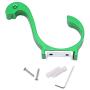 LALANG Cartoon Wall Mounted Clothes Hanger Home Decorative Bathroom Hook(green)