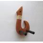 Ukulele Wall Mount Hanger, Hawaiian Fish Hook, Luau Party Instrument Holder