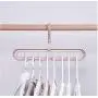 10pcs Random Color Space Saver Hangers Wonder Magic Clothes Hangers Closet Organizer Hook Rack 10pcs Random Color Space Saver Hangers Wonder Magic Clothes Hangers Closet Organizer Hook Rack