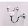 1 Pair(2Pcs) Retro Crystal Wall Window Decorative Curtain Drapery Tieback Hanger Holdbacks Clip Ring Rod Wall Bracket Hook Hanger Holder for Curtain Clothes Hat Coat Shoulder Bag Towel(Silver) 1 Pair(2Pcs) Retro Crystal Wall Window Decorative Curtain Drapery Tieback Hanger Holdbacks Clip Ring Rod Wall Bracket Hook Hanger Holder for Curtain Clothes Hat Coat Shoulder Bag Towel(Silver)
