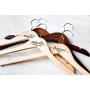 5 Personalized, Engraved Wedding Dress Hangers by Left Coast Original 5 Personalized, Engraved Wedding Dress Hangers by Left Coast Original