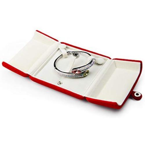 Oirlv Red Jewelry Gift Boxes Bracelet/Bangle Storage Boxes