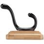 coat rack Creative Wall Hanger Wall Hanger Hook Wall Coat Rack Bedroom Hanger Door Hanger Clothes Hanger (Size : 61cm)