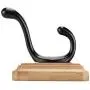 coat rack Creative Wall Hanger Wall Hanger Hook Wall Coat Rack Bedroom Hanger Door Hanger Clothes Hanger (Size : 61cm)