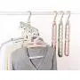 10pcs Random Color Multifunction Support Clothes Drying Rack Creative Clothes Hanger Plastic Scarf Clothes Hangers Hangers Storage Racks 10pcs Random Color Multifunction Support Clothes Drying Rack Creative Clothes Hanger Plastic Scarf Clothes Hangers Hangers Storage Racks