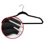 10PCS Non-Slip Velvet Hangers Suit Hanger Ultra Thin Space Saving 360 Degree Swivel Hook Strong and Durable Clothes Hanger