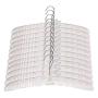 Tosnail Satin Padded Hangers Foam Padded Hangers Dress Hangers - Ivory 12 Pack