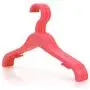HANGERWORLD 25 Red 11.8inch Plastic Kids Coat Clothes Garment Baby Toddler Top Hangers