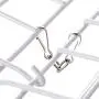 XQY Drying Rack Hangers Airer Indoor Towel Rack White Iron Outdoor Balcony Drying Rack Floorstanding Folding Hanger Clothes Rack XQY Drying Rack Hangers Airer Indoor Towel Rack White Iron Outdoor Balcony Drying Rack Floorstanding Folding Hanger Clothes Rack