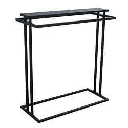 WZP Clothing Display Rack Nordic Clothing Store Display Stand,Creative Wrought Iron Double Row Coat Rack,Simple Fashion Floor Hanger Floor-Standing/Black / 120cm