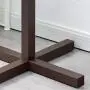 CWJ Coat Rack-Hanger Floor Bedroom Simple Cross Base Solid Wood Childrens Clothes Rack Living Room Hangers Sturdy Space Saving Storage Rack