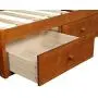 Wood Platform Bed with 3 Drawers - Twin Storage Bed Wood Slat Support, No Boxes Spring Needed Wood Platform Bed with 3 Drawers - Twin Storage Bed Wood Slat Support, No Boxes Spring Needed