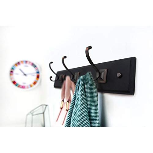 AXL Rustic Coat Rack Wall Mounted Coat Rack, Hat Hook Bath Towel Closet Clothes Hanger Garment Rack Holder, 3 Retro Hook, Wall Mount Entryway Bathroom Bedroom Kitchen Home Office Storage AXL Rustic Coat Rack Wall Mounted Coat Rack, Hat Hook Bath Towel Closet Clothes Hanger Garment Rack Holder, 3 Retro Hook, Wall Mount Entryway Bathroom Bedroom Kitchen Home Office Storage