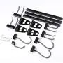 Tool Storage Rack - Adjustable Wall Mount Tools Storage System Heavy Duty Tools Hanger, Garage shed Basement Workshop Storage (55.5 inch)