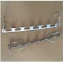 6pcs Magic Clothes Hanger Hanging Chain Metal Cloth Closet Hanger Shirts Tidy Save Space Organizer Hangers for Clothes