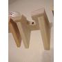 Baseball Bat Wall Hanger (Solid Poplar Wood, Unfinished)