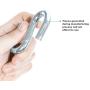 Paracord Planet - 4 Packs - S Shaped Hooks S Hanging Hooks S Metal Hanger - 3/8 Inch Thick, 3 Inches Long